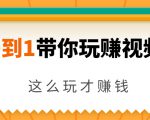从0到1带你玩赚视频号:这么玩才赚钱,日引流500+日收入1000+核心玩法-第一资源库