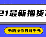 2021最新撸货项目,一部手机即可实现无脑操作轻松日赚千元-第一资源库