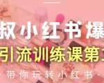 狼叔小红书爆款推广引流训练课第12期,手把手带你玩转小红书-第一资源库