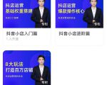 湛北·抖音小店入门进阶高阶合集，八大玩法打造百万店铺-第一资源库