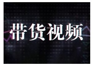 原创短视频带货10步法,短视频带货模式分析 提升短视频数据的思路以及选品策略等-第一资源库
