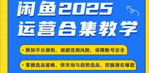 2025闲鱼电商运营全集，2025最新咸鱼玩法-第一资源库
